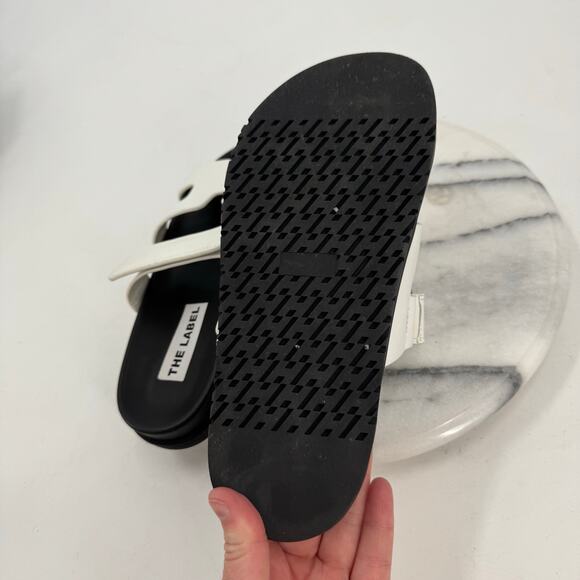 The Label White and black sandals - Picture 4 of 8